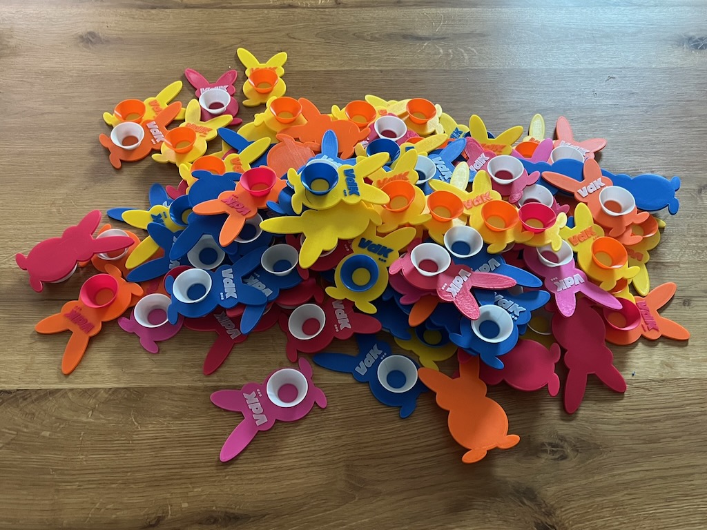 Foto zur Referenz „Mehr bunte Hasen für die Vdk